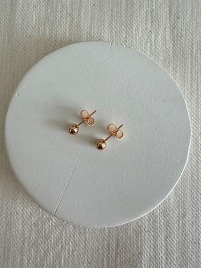 Özel Seri Top Küpe (gold)