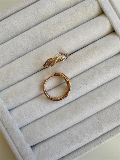 Özel Seri Zirkon Taşlı Küpe