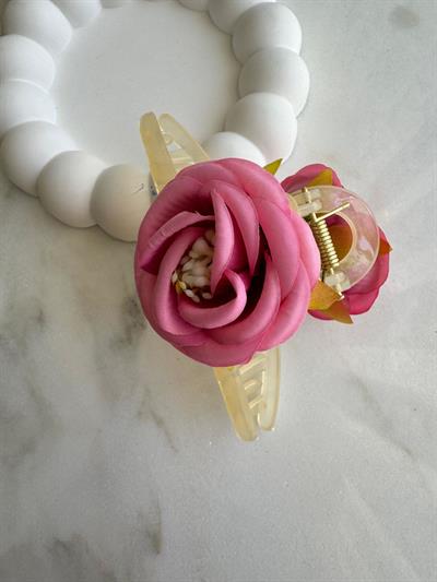 Pembe Gül Mandal Toka