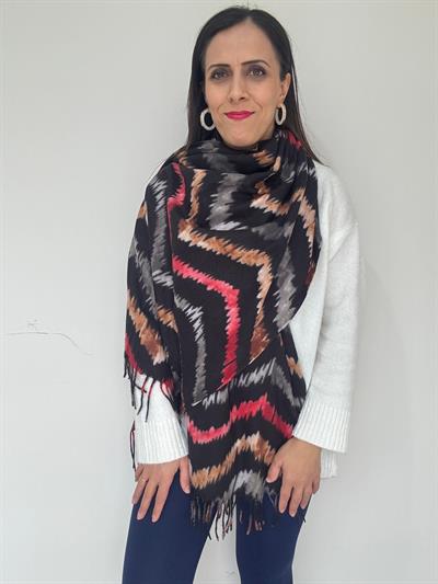 Renkli Batik Şal