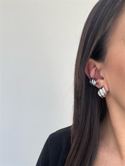 Silver Kıkırdak Küpe