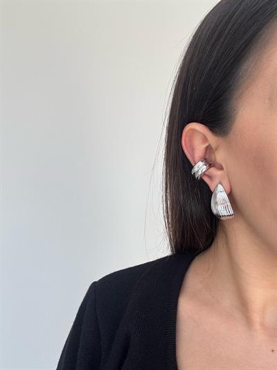 Silver Kıkırdak Küpe