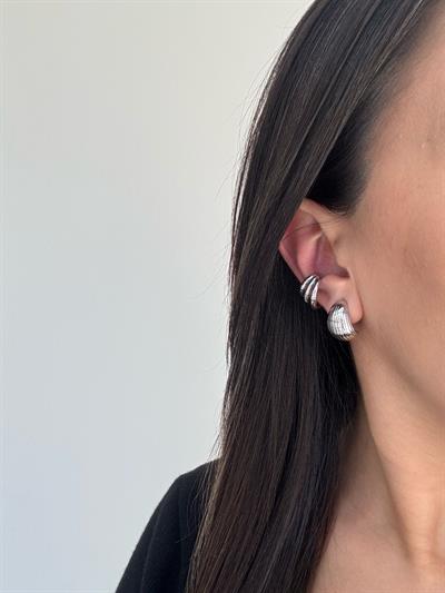 Silver Kıkırdak Küpe