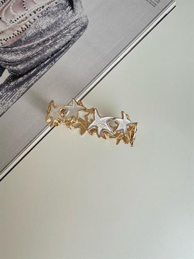 Yıldız Krem Renk Seramik Bilezik