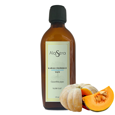 ALASERA KABAK ÇEKİRDEĞİ YAĞI 150 ML