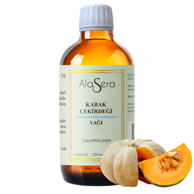 ALASERA KABAK ÇEKİRDEĞİ YAĞI 250 ML