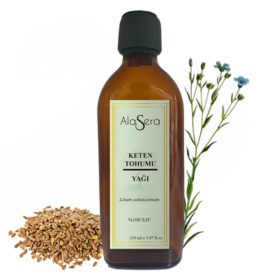 ALASERA KETEN TOHUMU YAĞI 150 ML