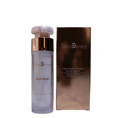 SERADERMA ANTIAGING GECE KREMİ 50 ML