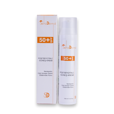 SERADERMA POSTBİYOTİKLİ 50+SPF GÜNEŞ KREMİ 100 ML
