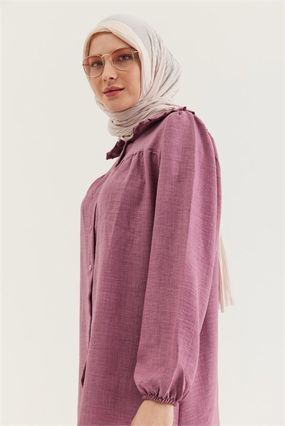 Gül Kurusu Bebe Yaka Tunik