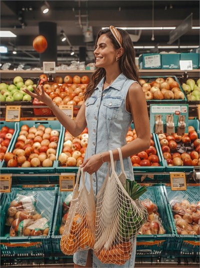 Buz Mavisi Düğmeli Denim Elbise