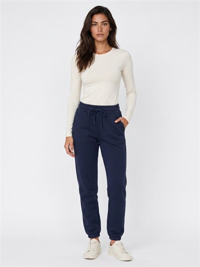 Lacivert Beli Lastikli Eşofman Pantolon