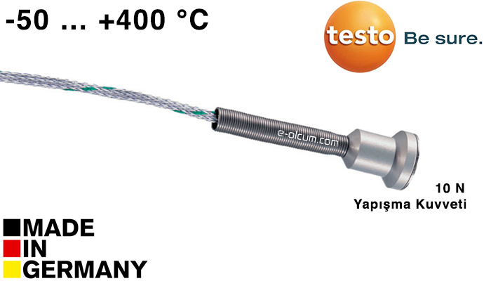Testo 0602 4892 Mıknatıs Uçlu K Tipi Termokupl
