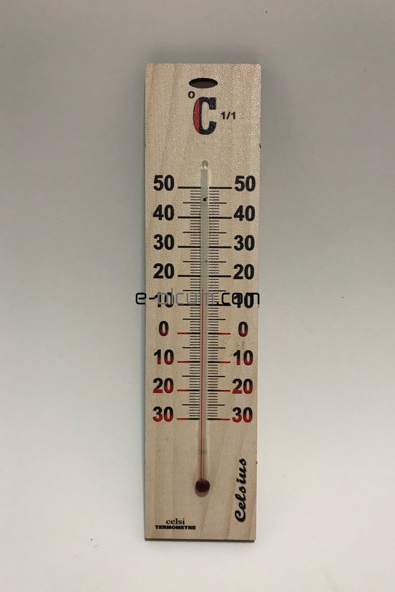 Celsi 106 Ahşap Oda Termometresi