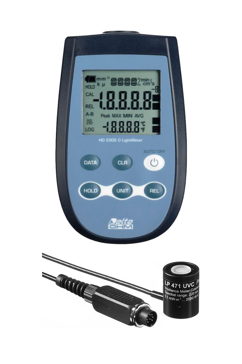 Delta OHM HD2302LP471 UVC Işık Ölçüm Cihazı