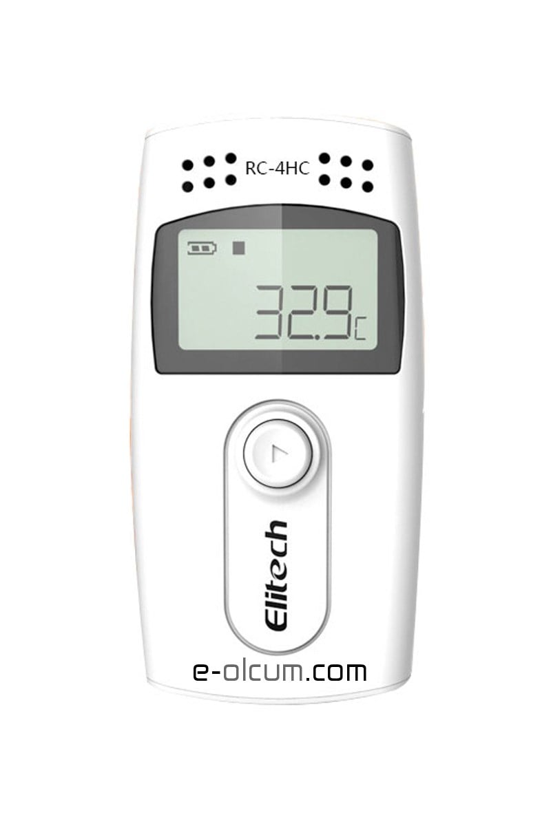 Elitech RC-4HC Sıcaklık ve Nem Kaydedici Datalogger
