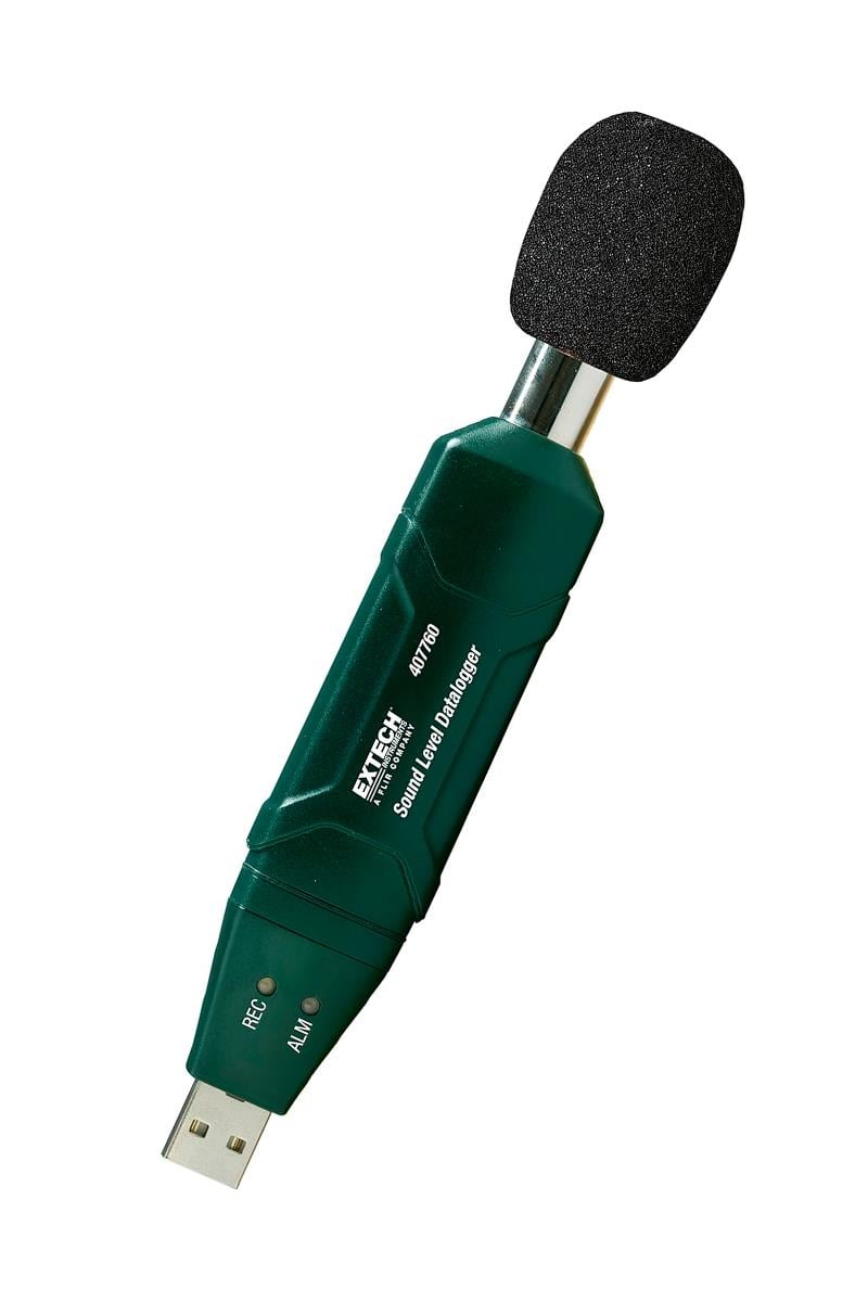 Extech 407760 USB Ses Seviyesi Kayıt Cihazı
