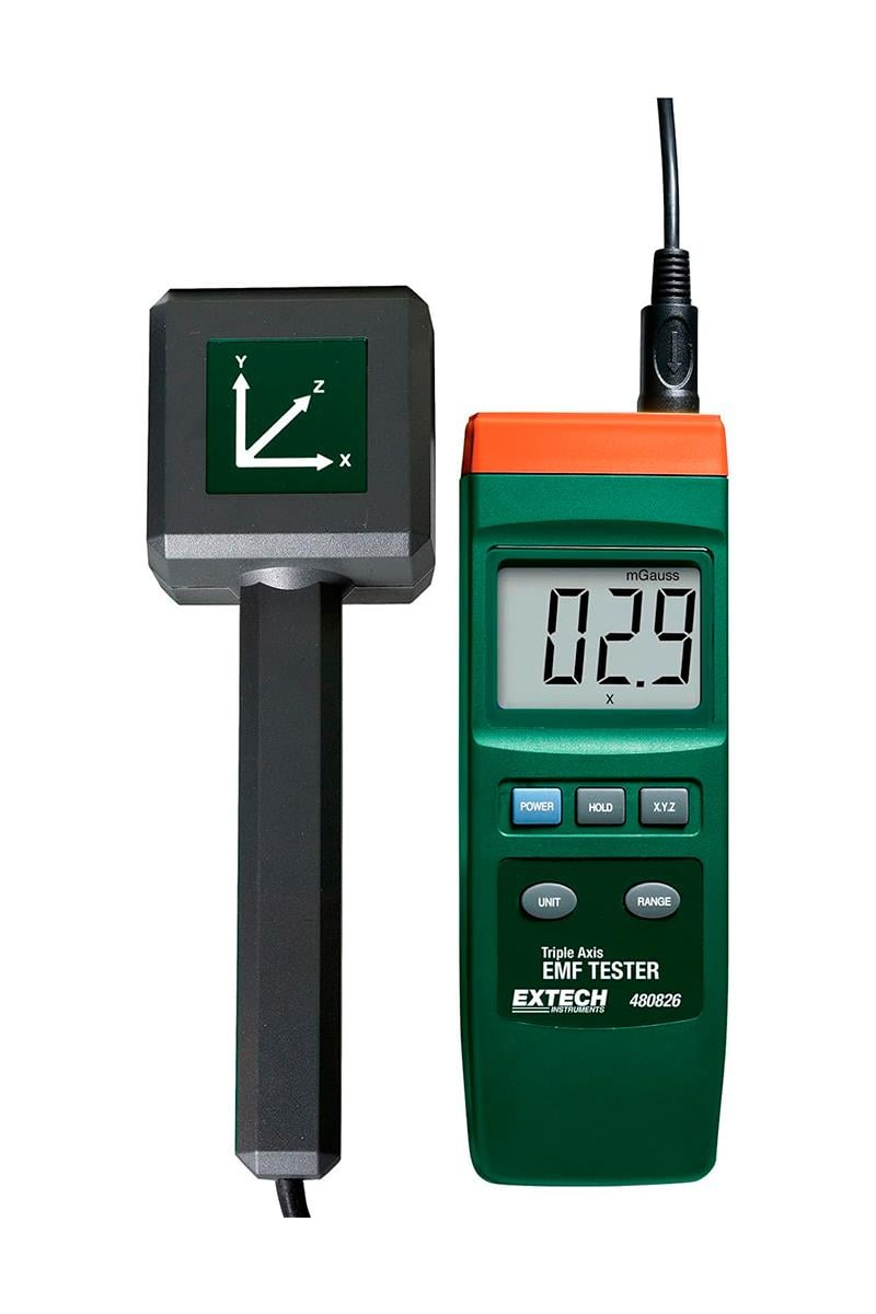 Extech 480826 Üç Eksenli EMF Test Cihazı
