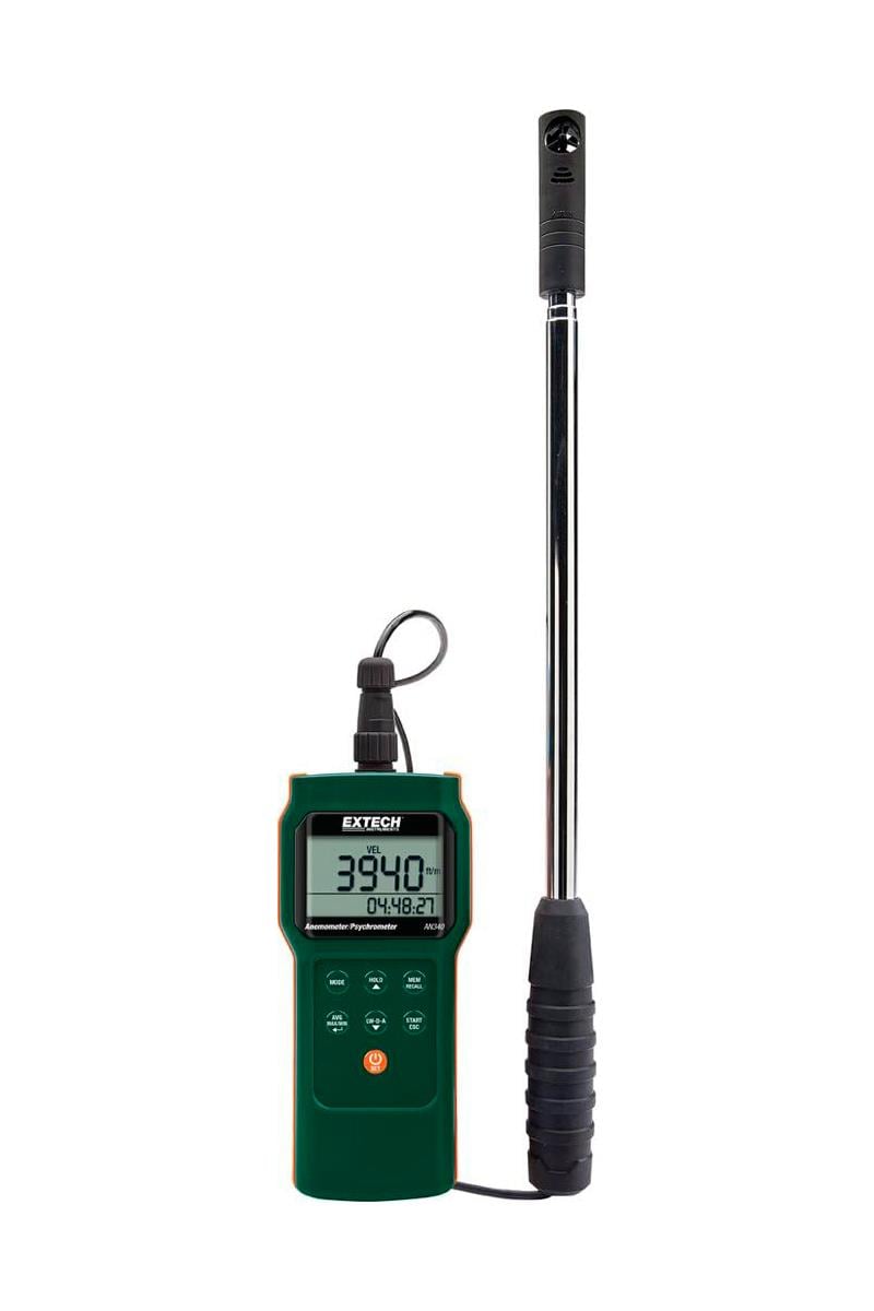 Extech AN340 Anemometre ve Psikrometre Datalogger