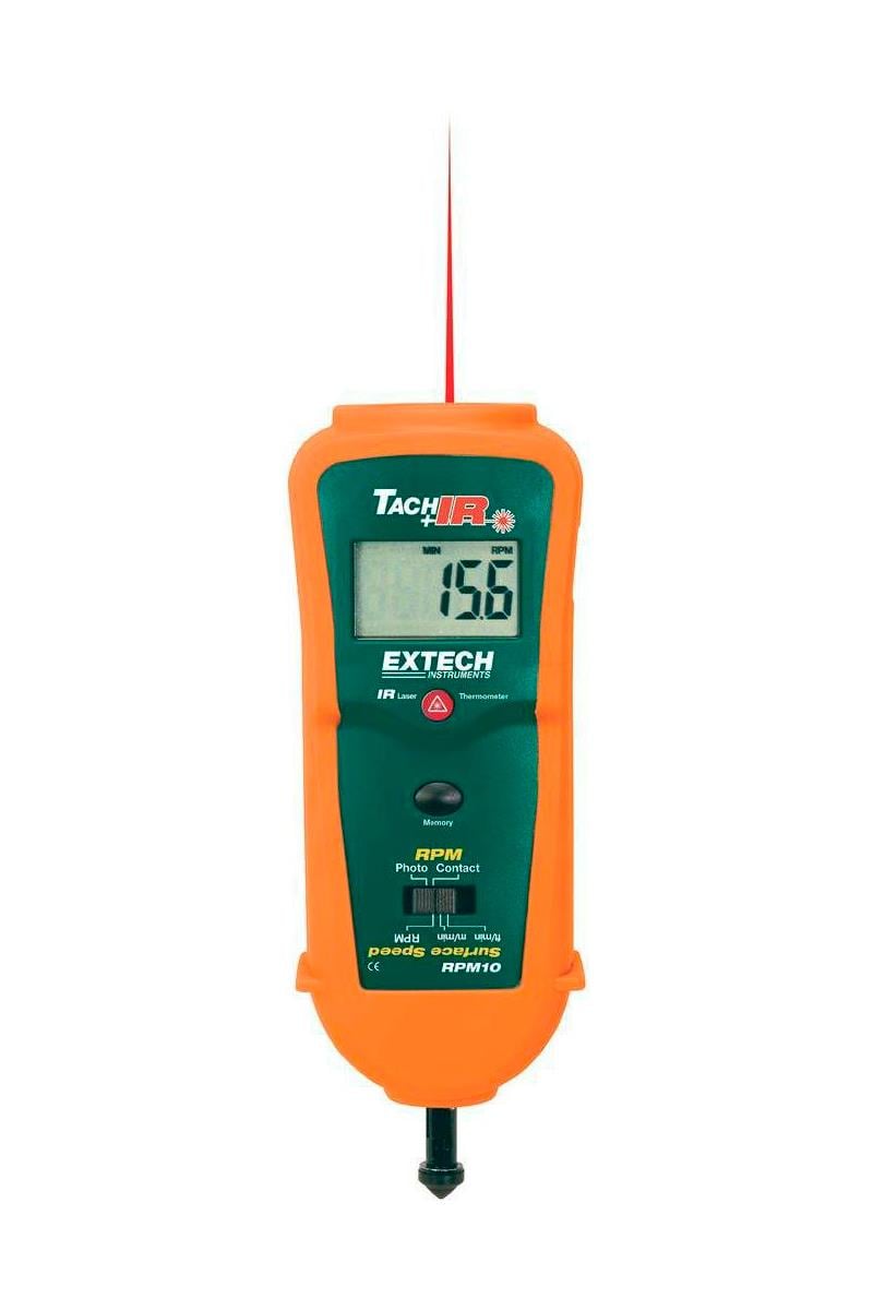 Extech RPM10 Takometre ve Kızılötesi Termometre