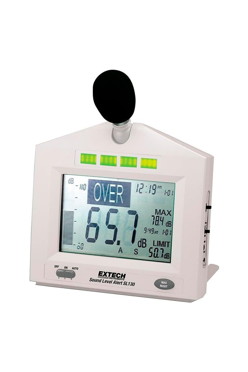 Extech SL130W Alarmlı Ses Seviyesi Ölçüm Cihazı