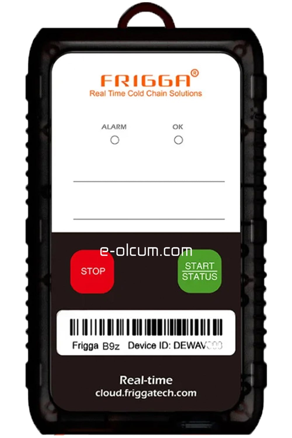 Frigga B9Z Gerçek Zamanlı Sıcaklık ve Konum Takip Cihazı (Tek Kullanımlık)