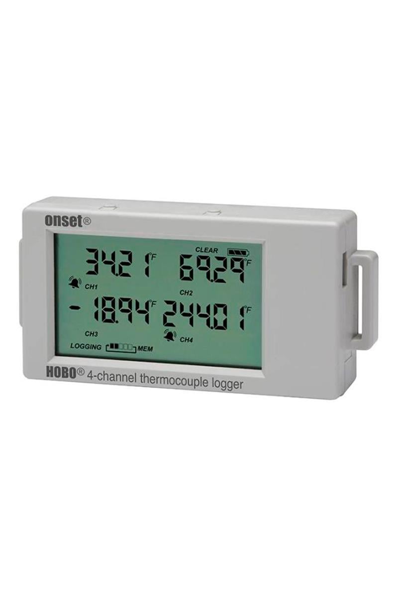Hobo UX120-014M 4 Kanallı Termokupl Datalogger