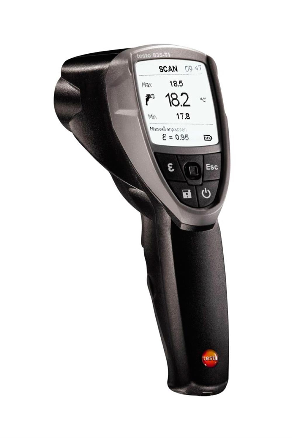 Testo 835-T1 4 Nokta Lazerli Kızılötesi Termometre (-50 … +600 °C)
