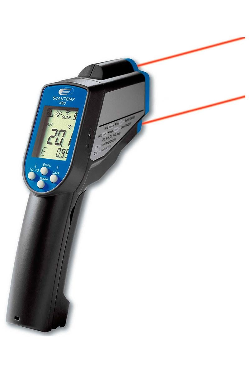 TFA 31.1123 'ST-490' Çift Lazerli Kızılötesi Termometre (-60 ... +1000°C)