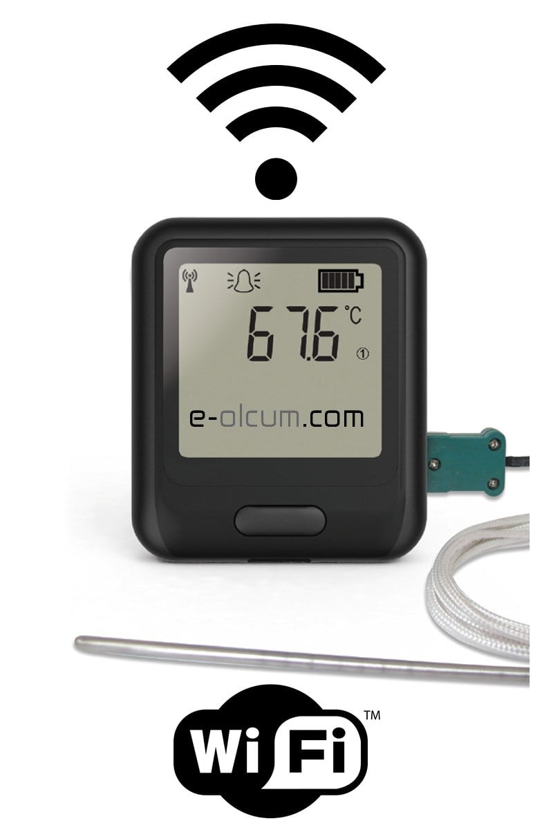 wifi baglantili termokupl girisli datalogger