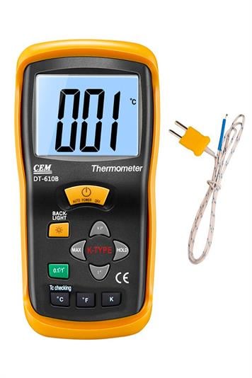 CEM DT-610B K Tip Termokupl Termometre