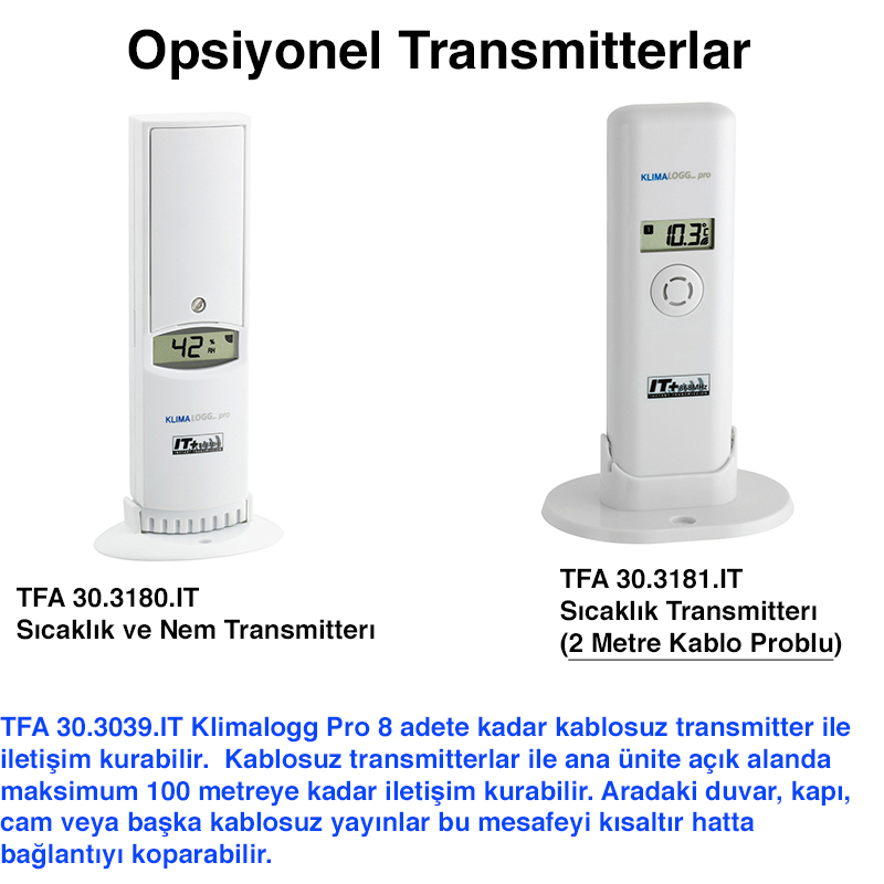 Klimalogg Pro Opsiyonel Transmitter