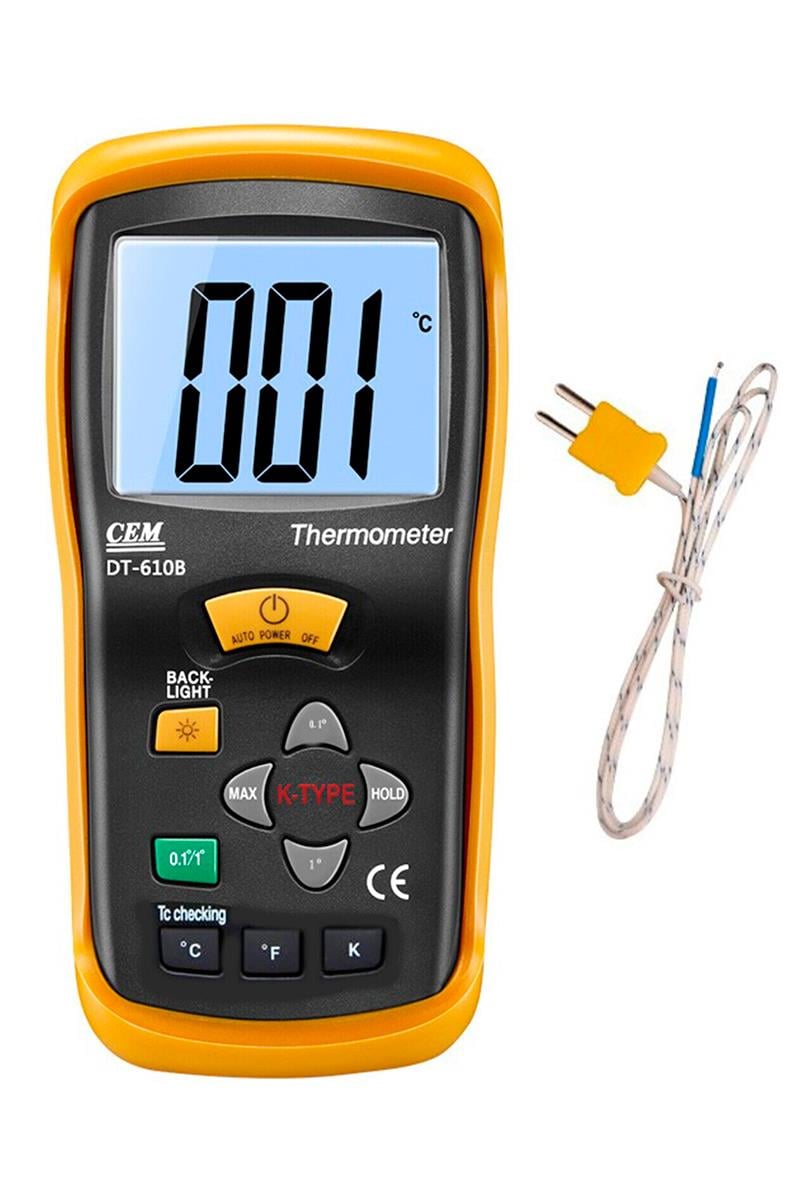 CEM DT-610B K Tip Termokupl Termometre