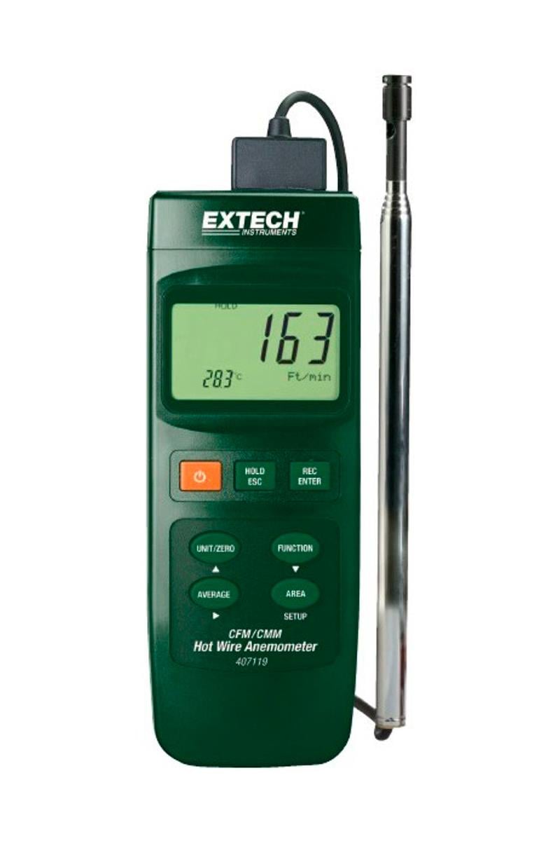 Extech 407119 Hot Wire Anemometre