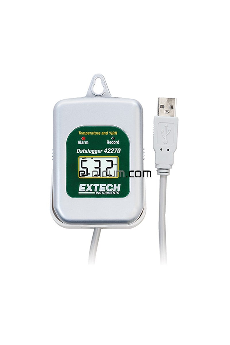 Extech 42275 Sıcaklık ve Nem Datalogger Seti