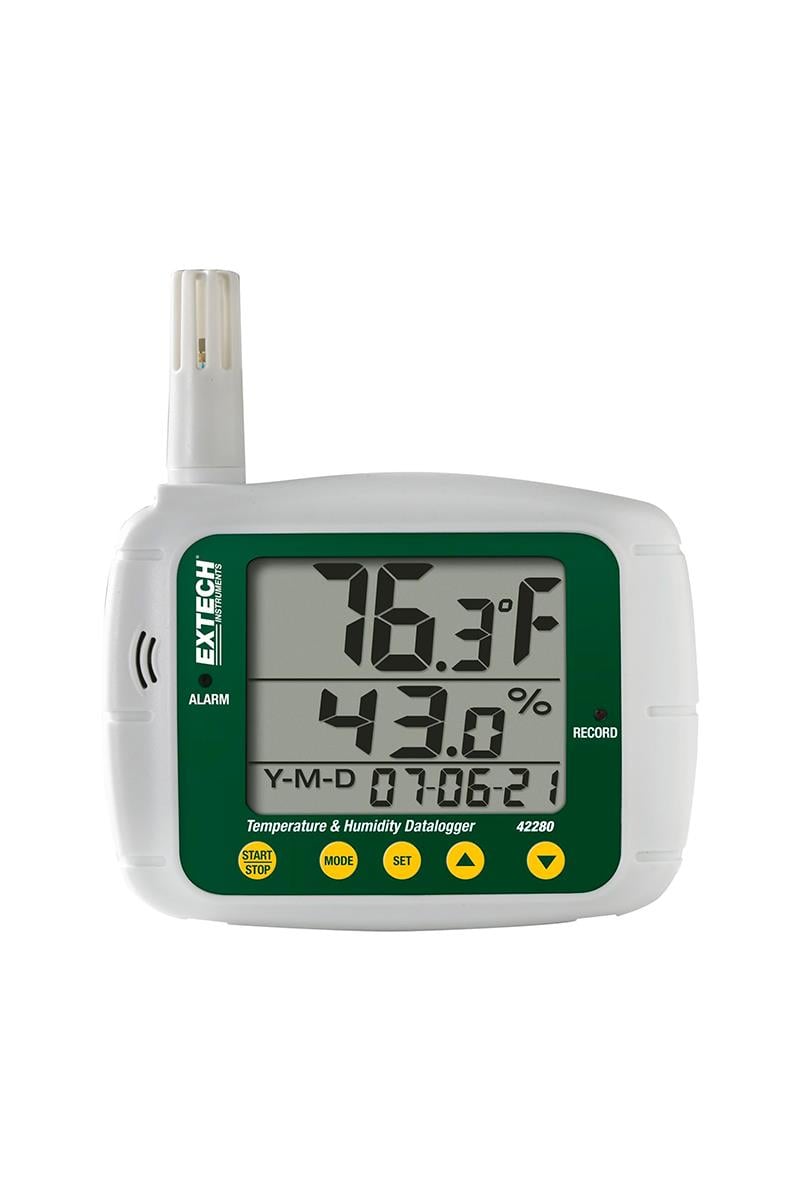 Extech 42280 Sıcaklık ve Nem Datalogger (Alarmlı ve Kalibre Edilebilir)