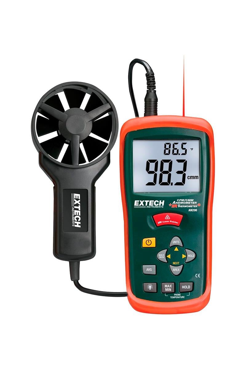 Extech AN200 Anemometre ve Kızılötesi Termometre
