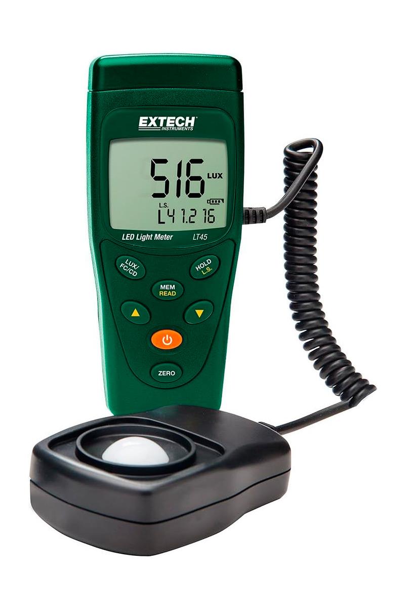 Extech LT45 Renkli Led Işık Şiddeti Ölçüm Cihazı