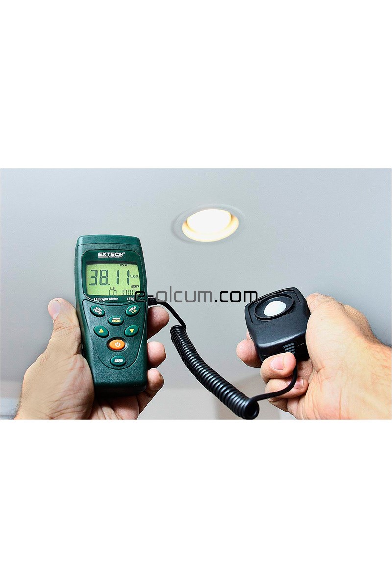 Extech LT45 Renkli Led Işık Şiddeti Ölçüm Cihazı
