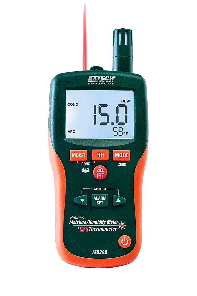 Extech MO290 Malzeme Nemi Ölçüm Cihazı ve Psikrometre