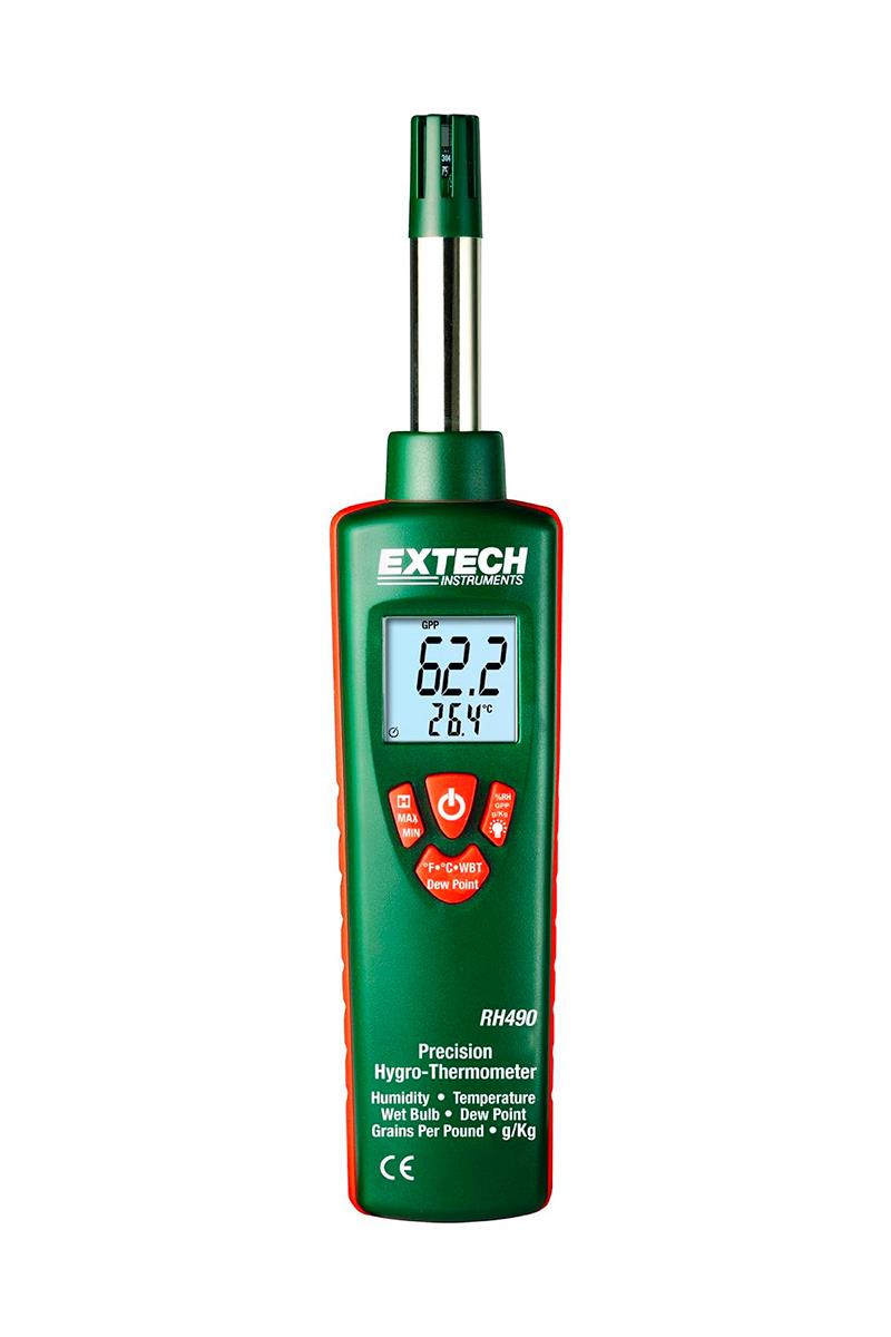 Extech RH490 Yüksek Hassasiyetli Sıcaklık ve Nem Ölçüm Cihazı