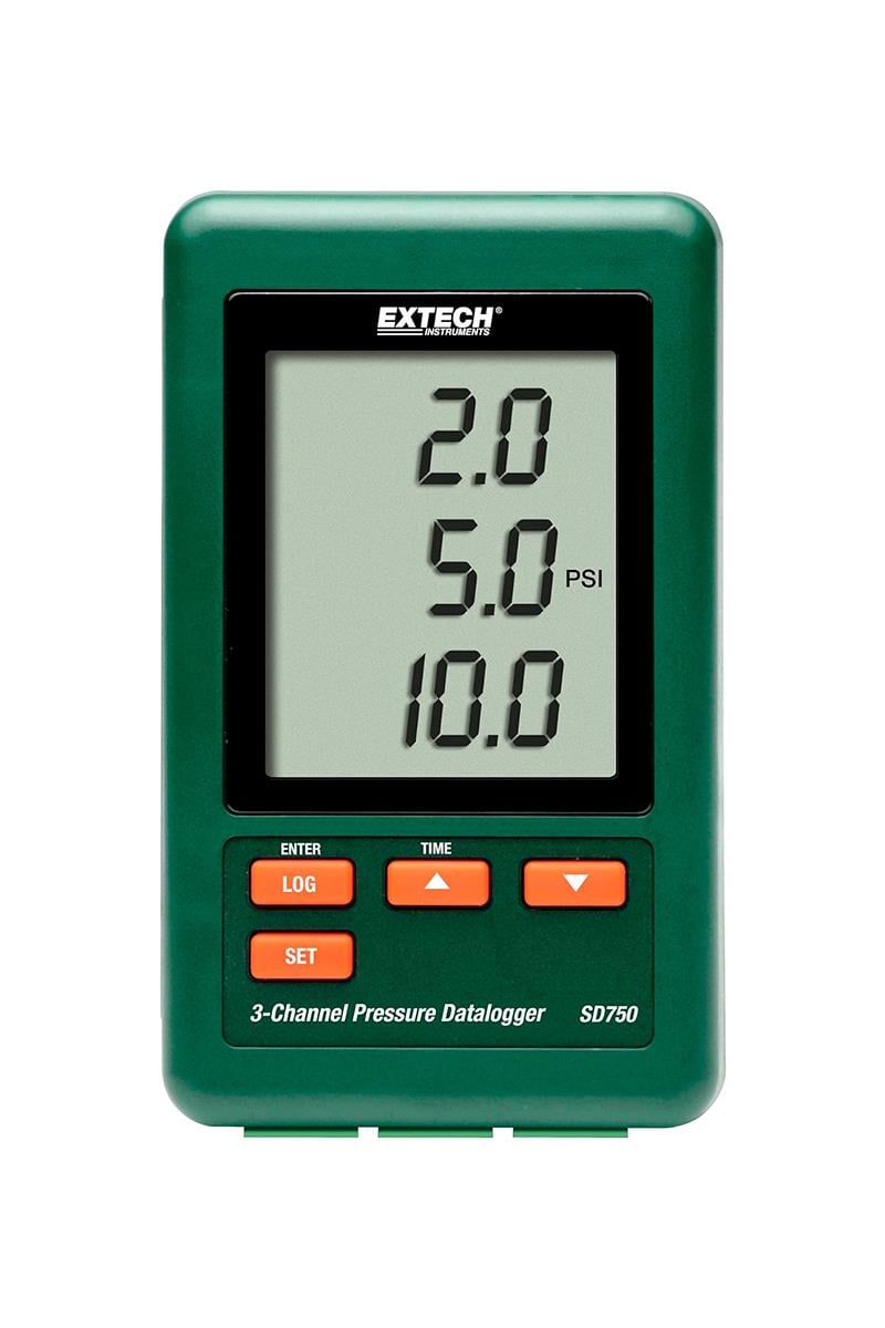 Extech SD750 3 Kanallı Basınç Kayıt Cihazı