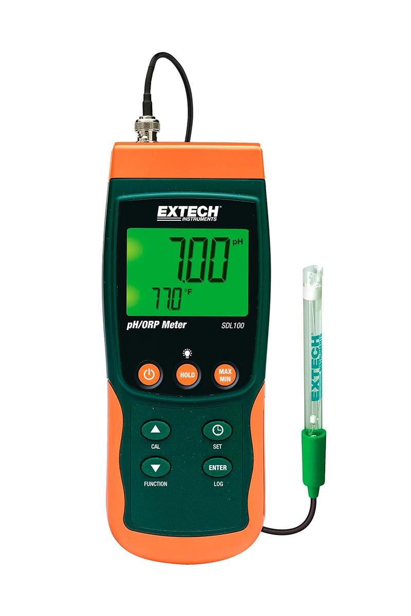 Extech SDL100 pH, ORP ve Sıcaklık Kayıt Cihazı