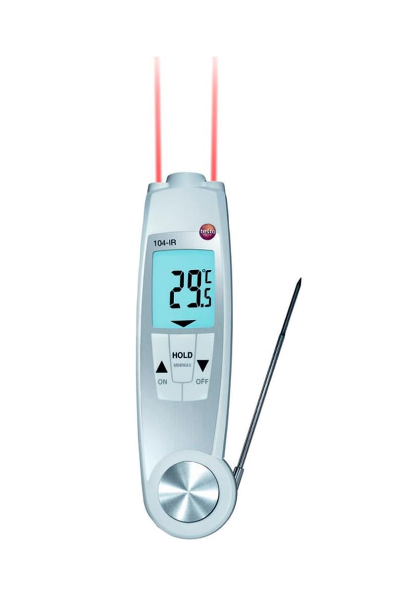 Testo 104-IR Lazerli ve Problu Gıda Termometresi