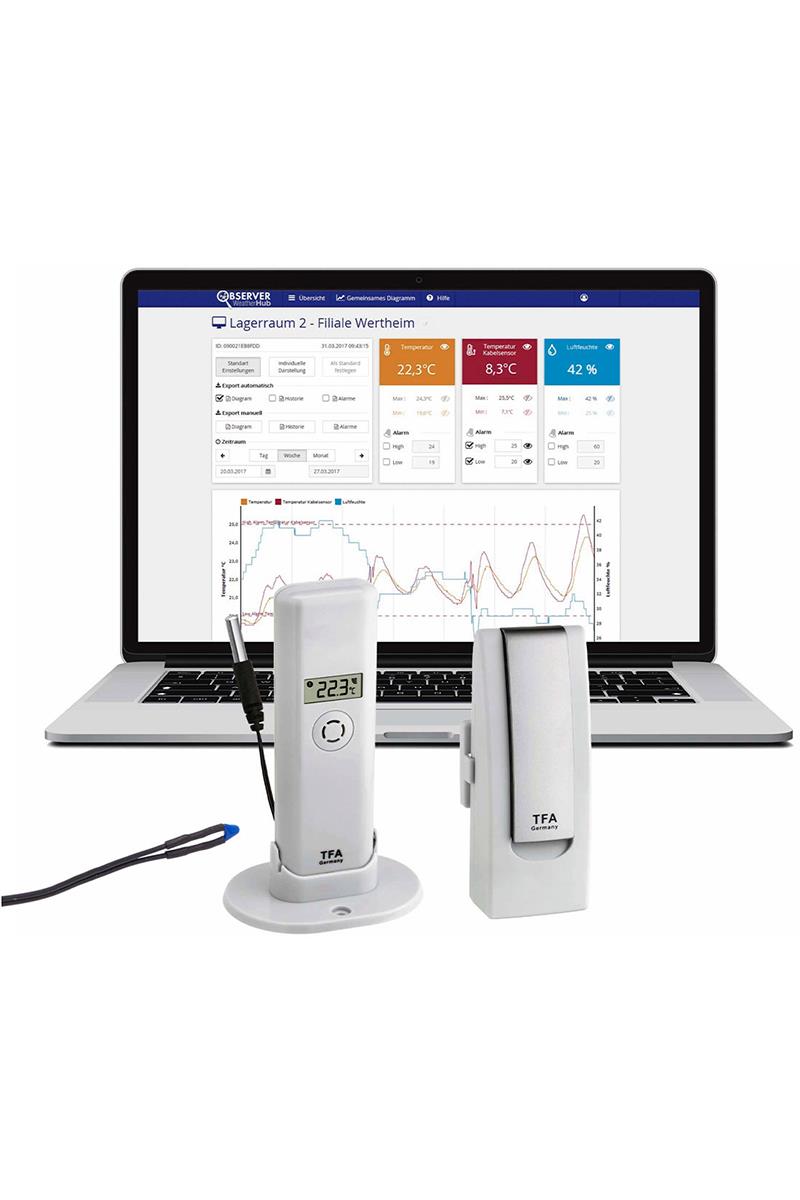 TFA 31.4016.02 Weatherhub Observer Isıtma Sistemi Takip Cihazı