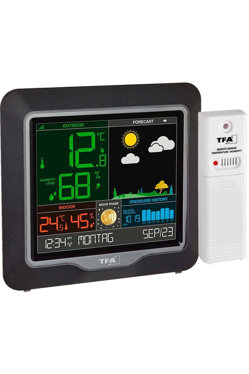 TFA 35.1150.01 'Season' Renkli Ekranlı Hava İstasyonu