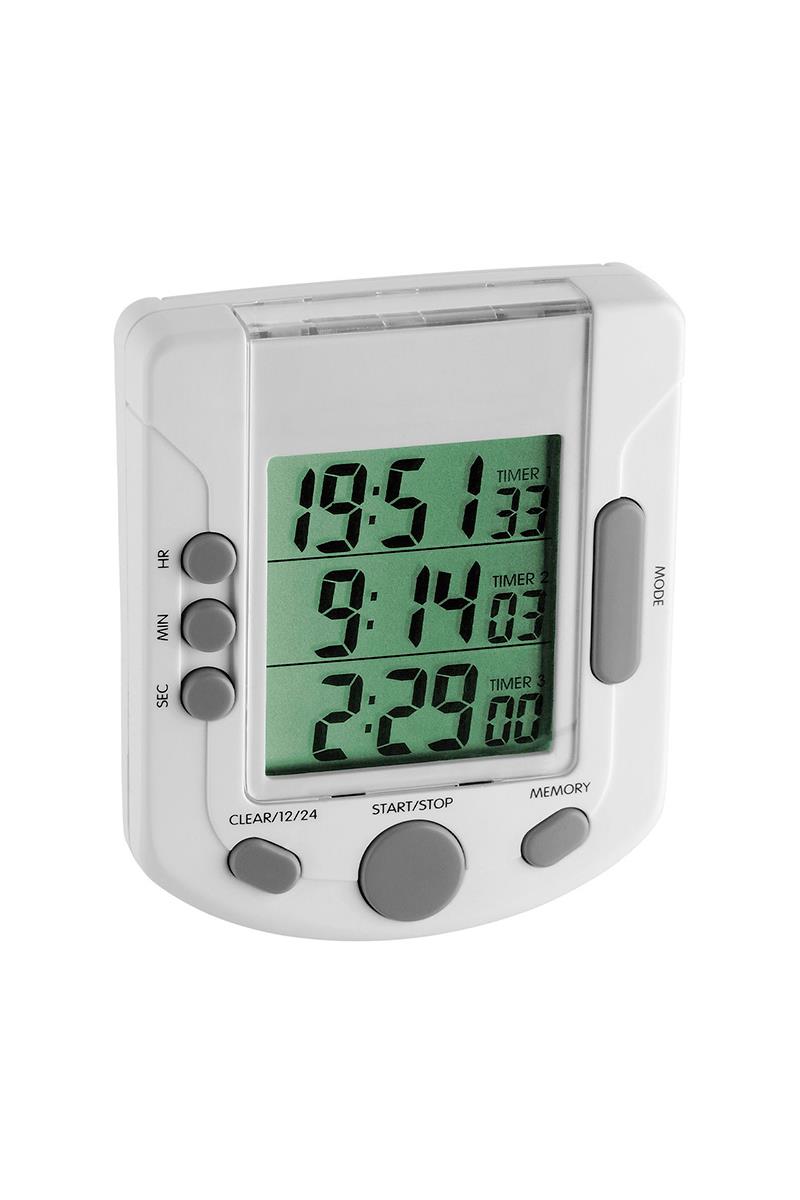 TFA 38.2020 'Triple Time' Üçlü Dijital Timer