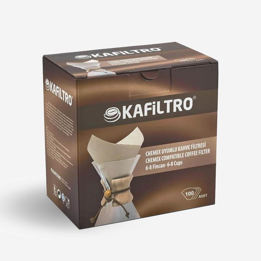 Kafiltro - Chemex 6-8 Cup Uyumlu Filtre Kağıdı