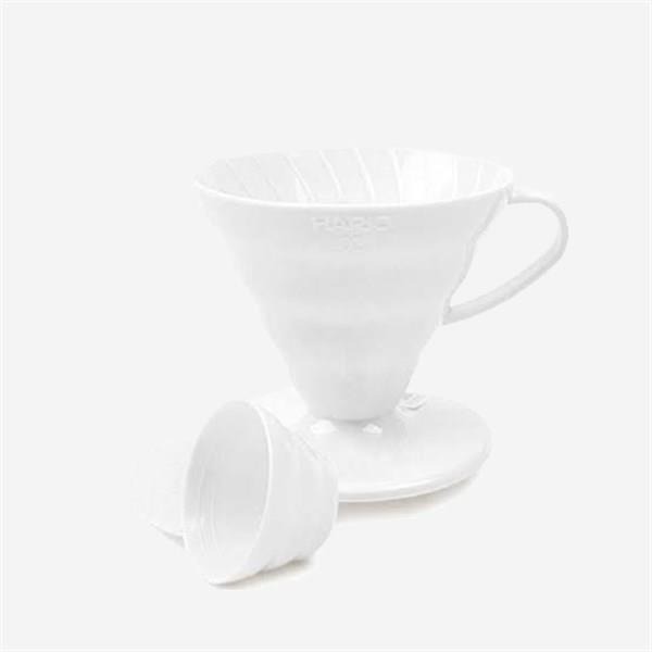 Hario - V60 No:02 Seramik Dripper | Beyaz