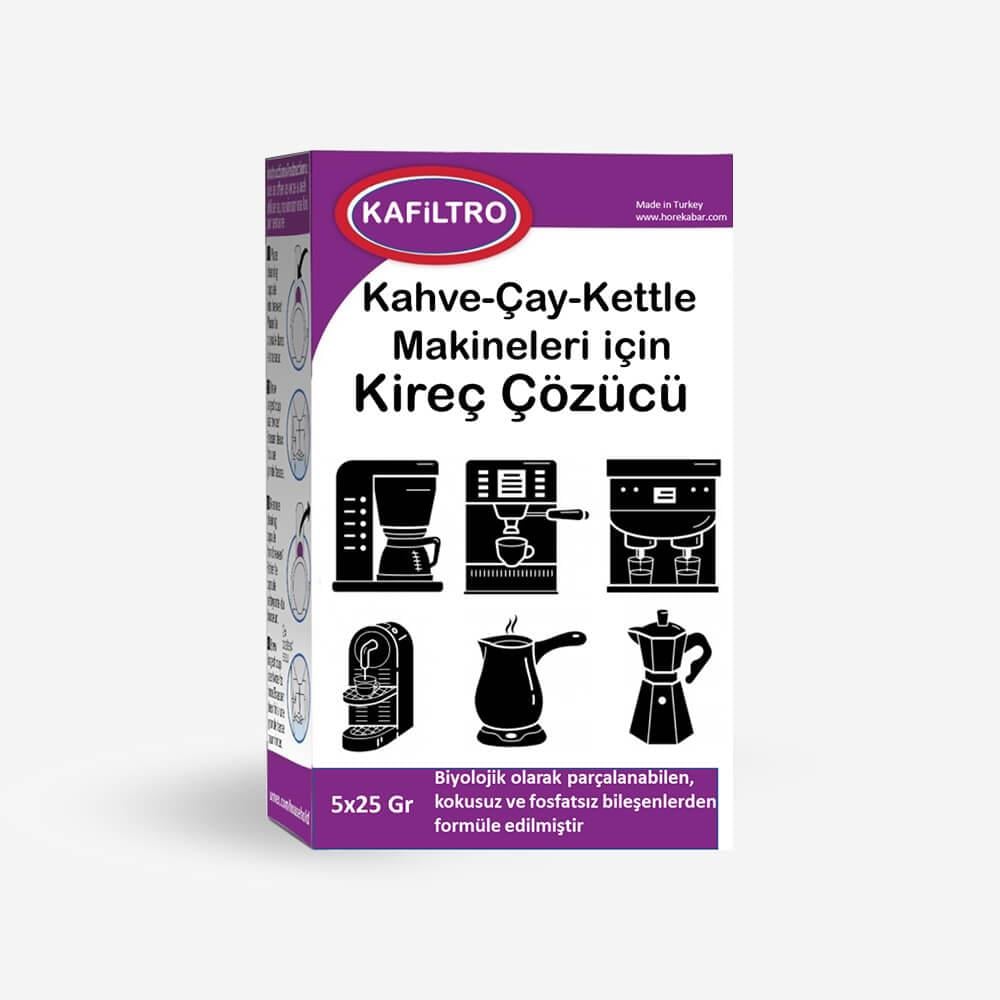 Kafiltro - Ev Tipi Kahve Makineleri Kireç Temizleyicisi | 5 adet